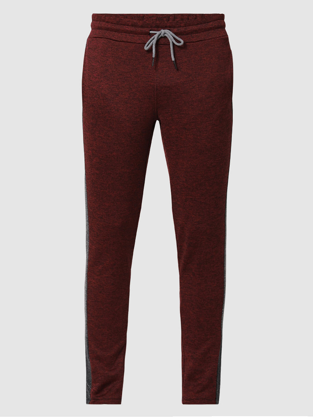 Red Tape Detail Trackpants