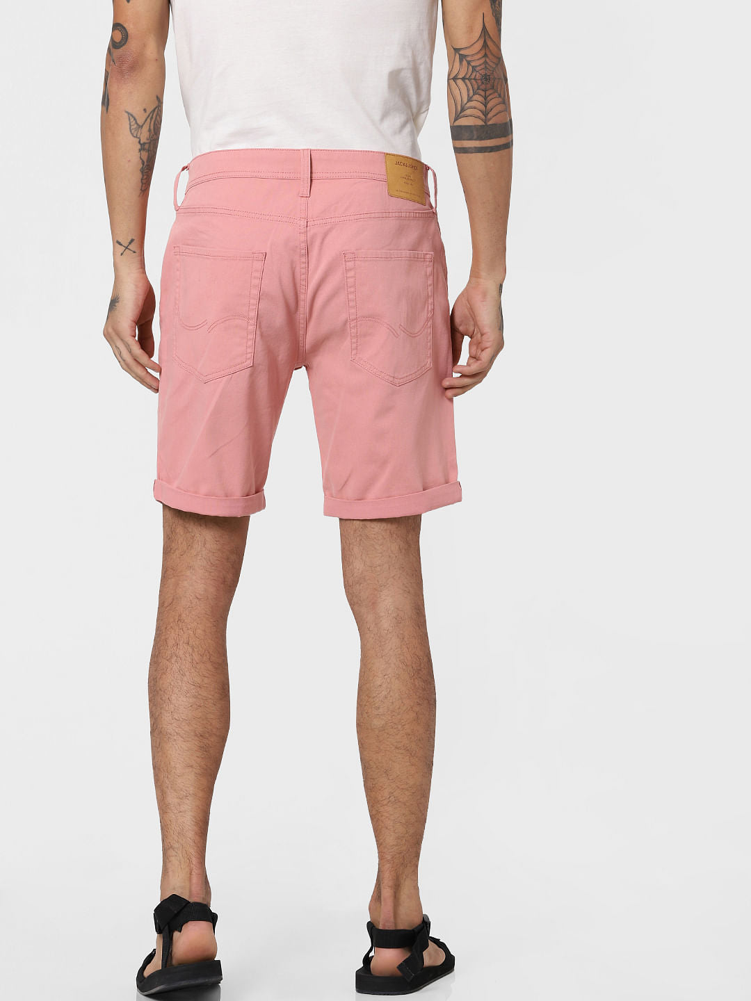 Pink Low Rise Shorts