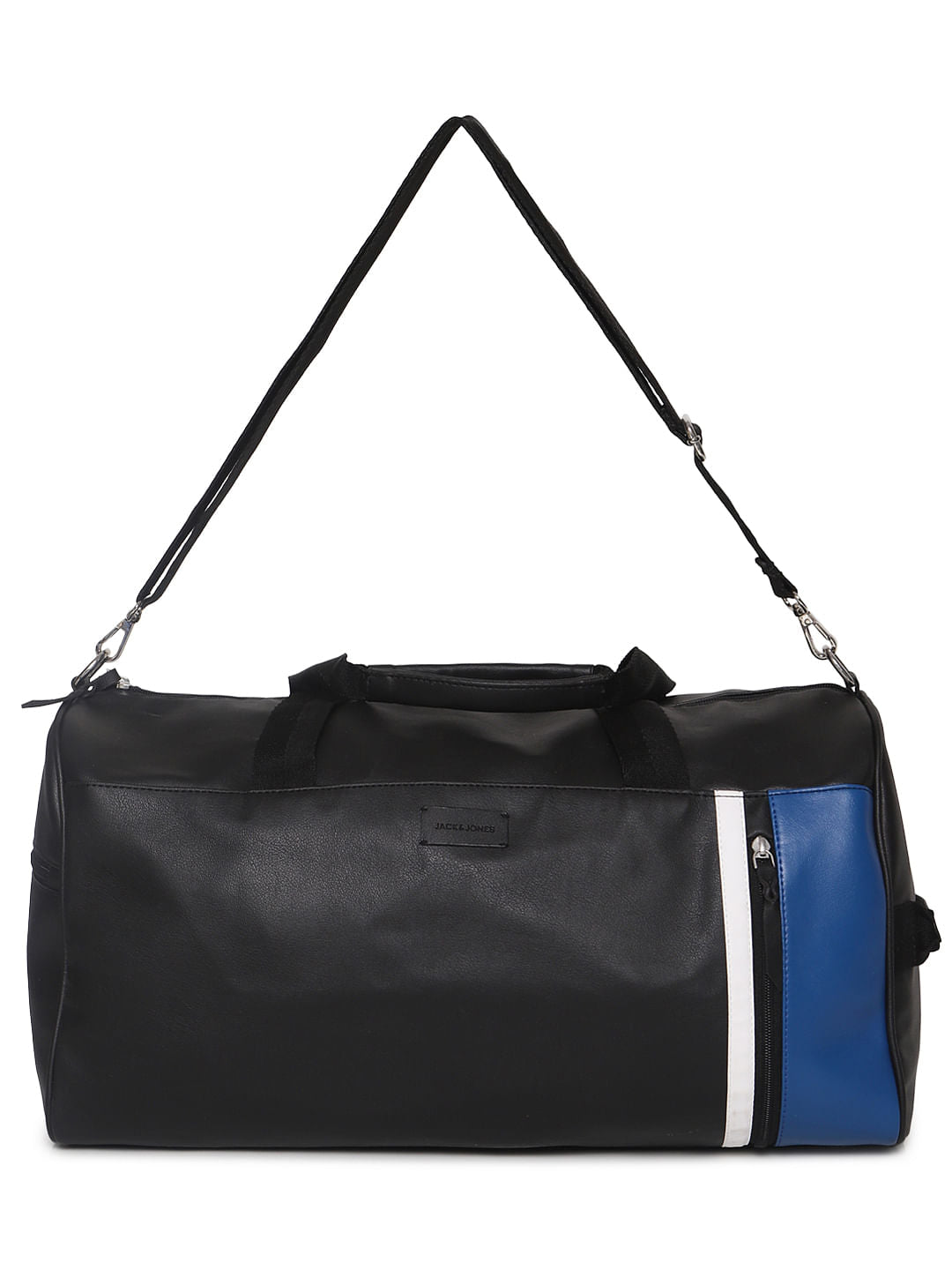 Black PU Duffle Bag - ONE