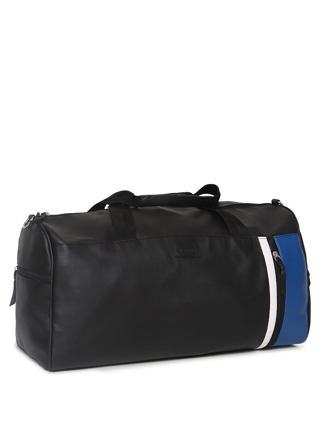Black PU Duffle Bag