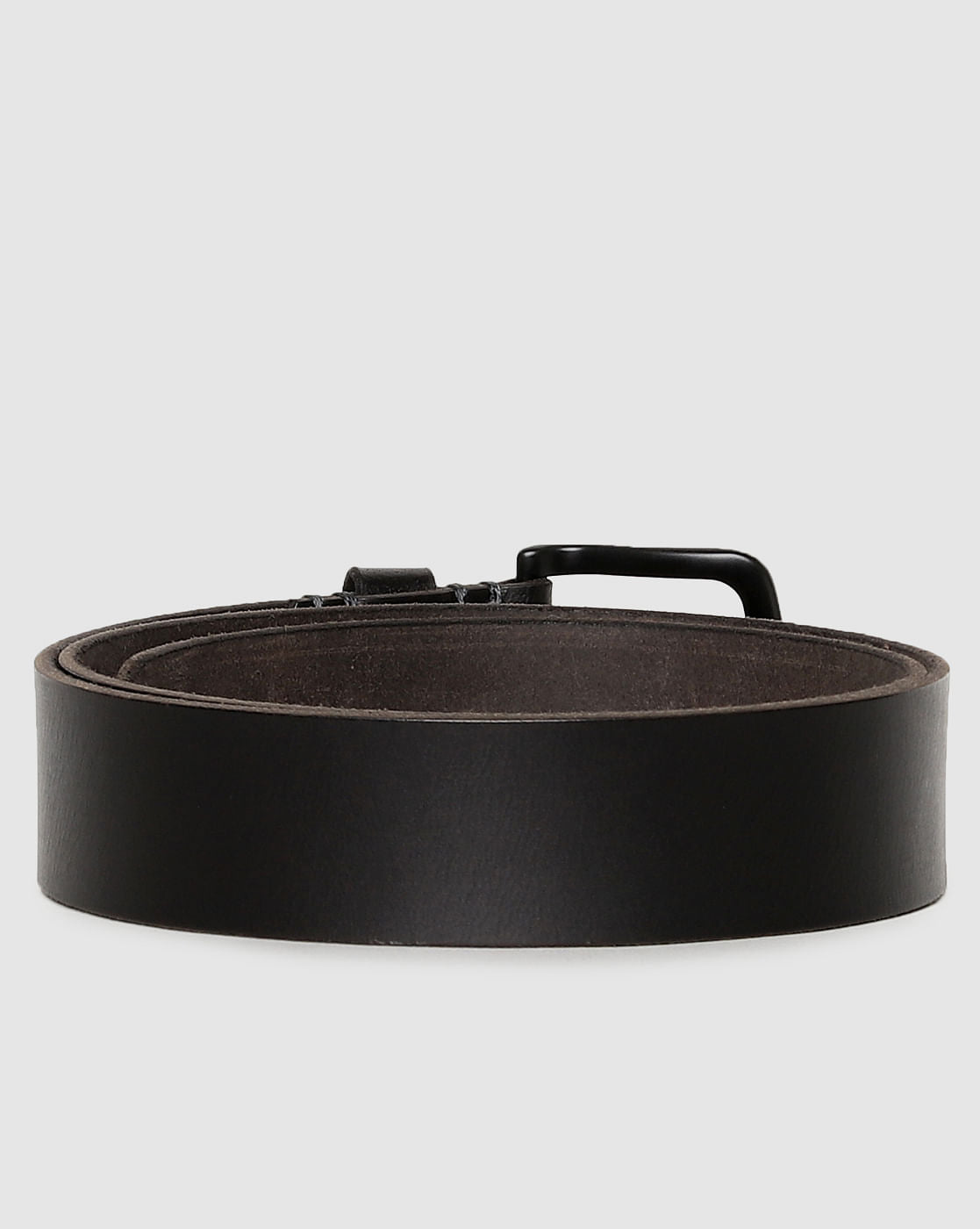Black Leather Belt