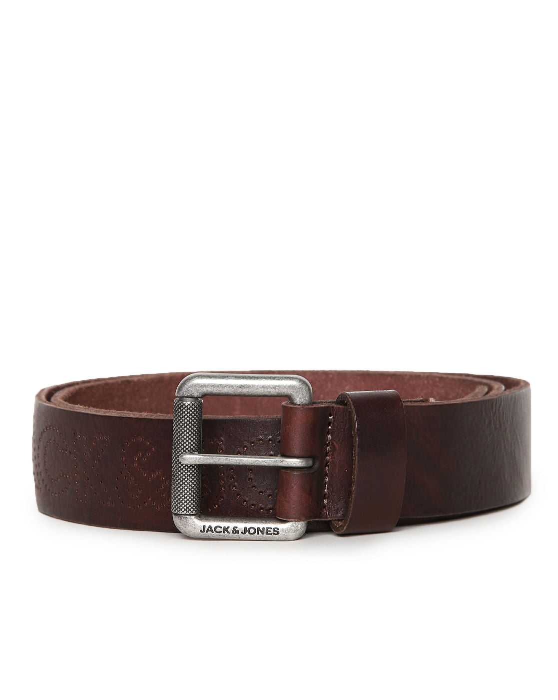 Dark Brown Leather Belt