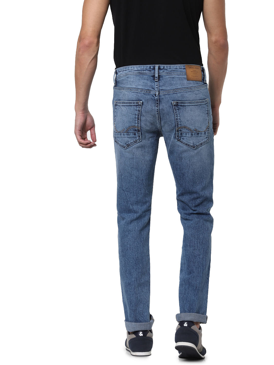 Blue Low Rise Ben Skinny Jeans