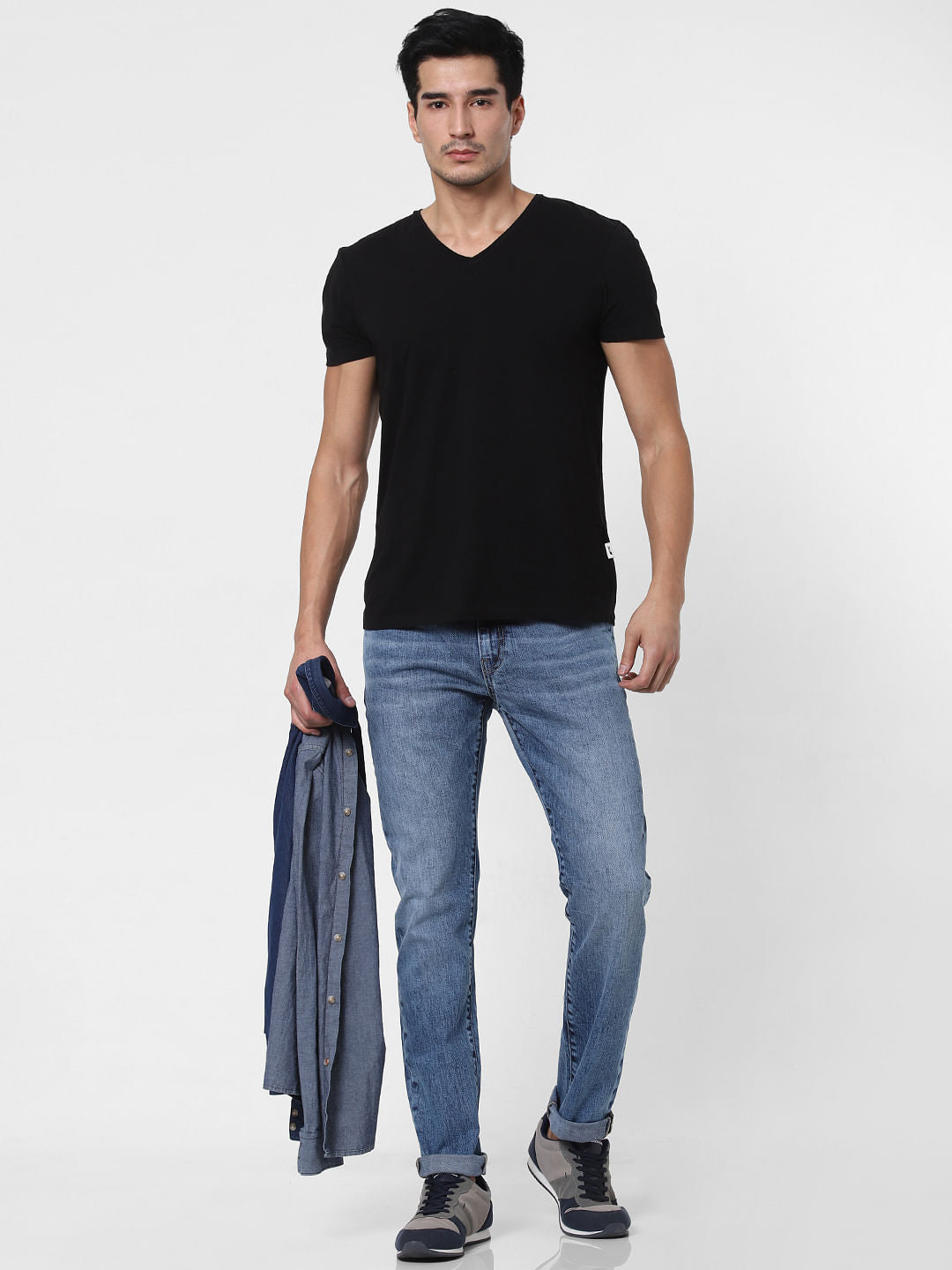 Blue Low Rise Ben Skinny Jeans - 28/30