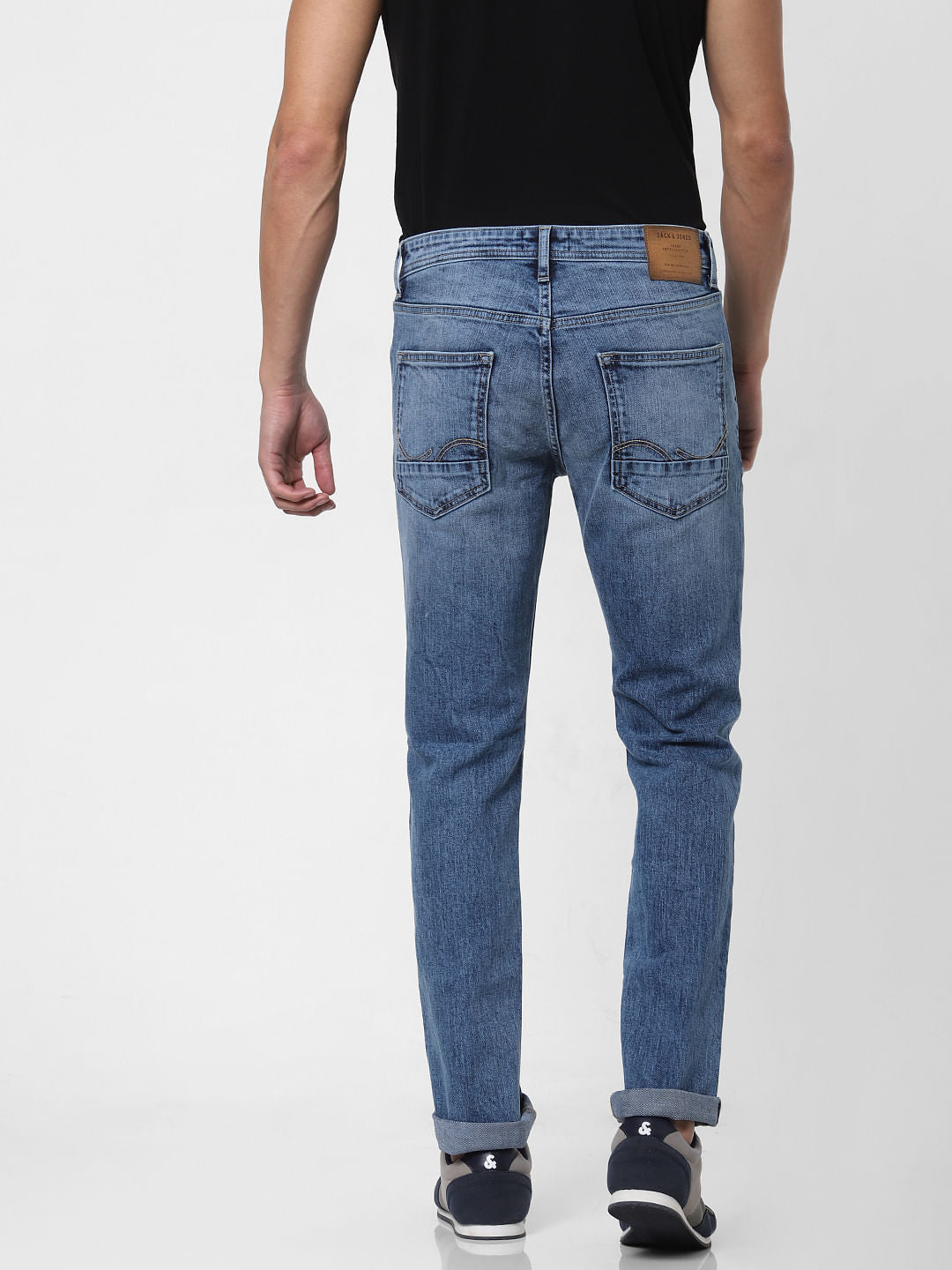 Blue Low Rise Ben Skinny Jeans