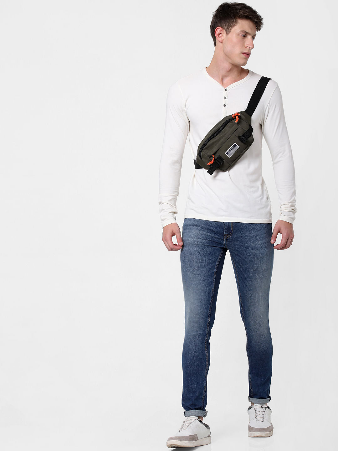 Blue Low Rise Ben Skinny Jeans - 28/30