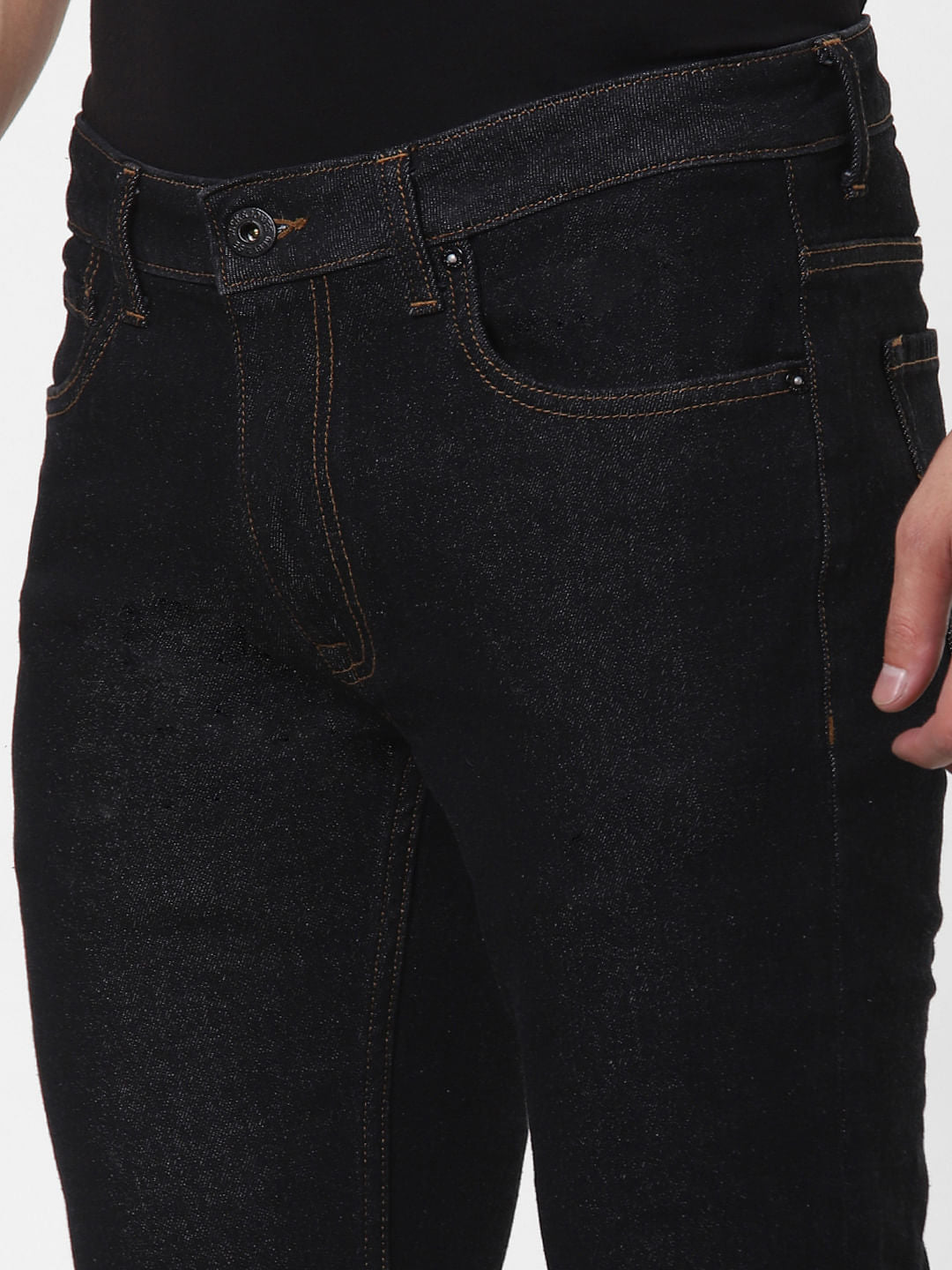 Black Low Rise Ben Skinny Jeans