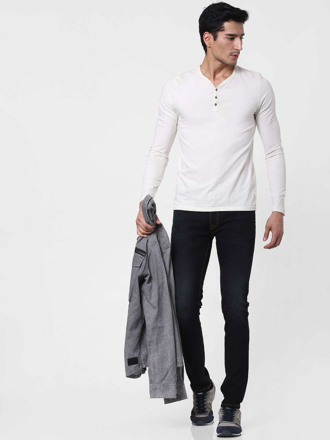 Blue Low Rise Glenn Slim Fit Jeans - 28/30