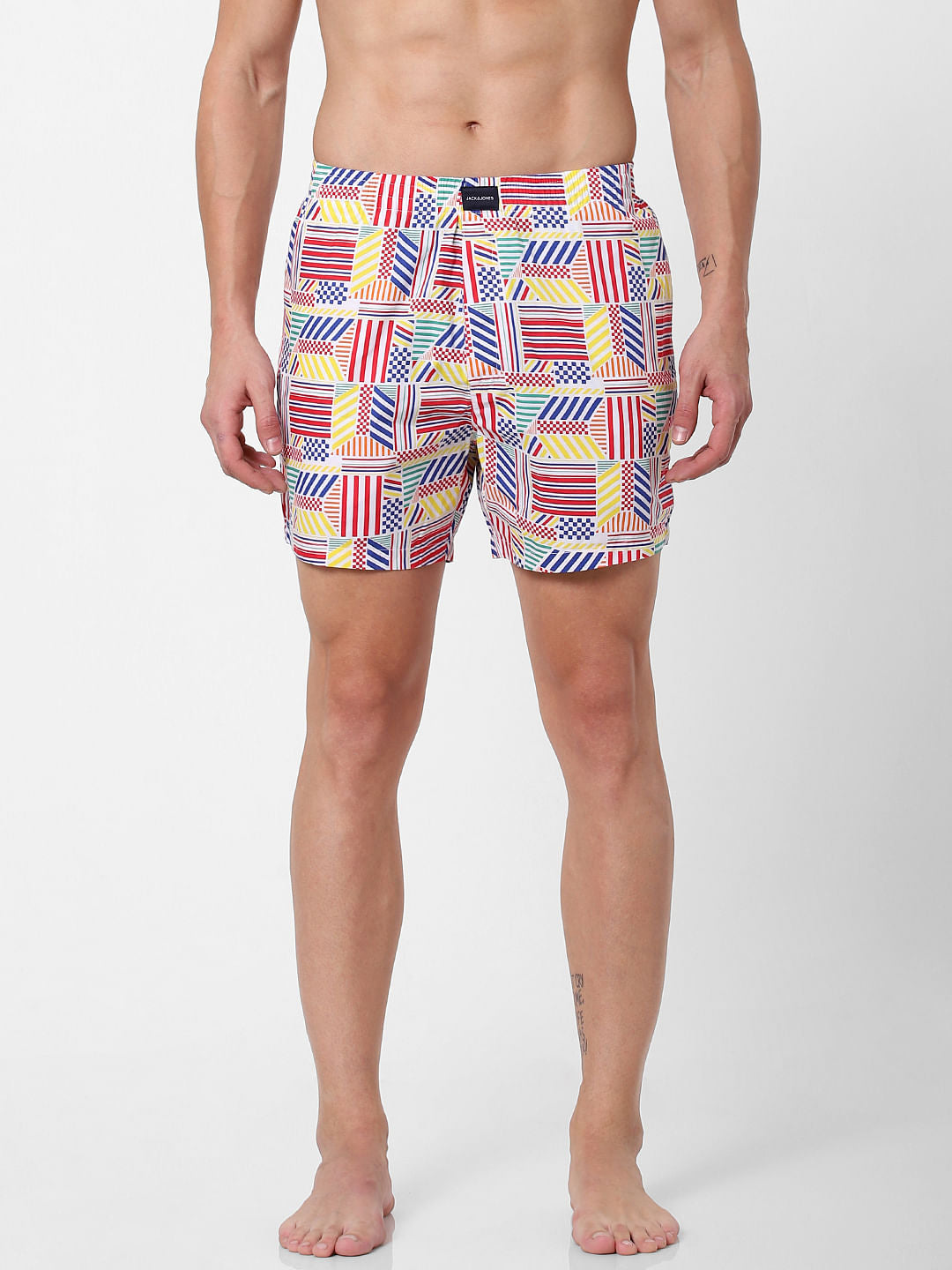 Blue Flag Print Boxers