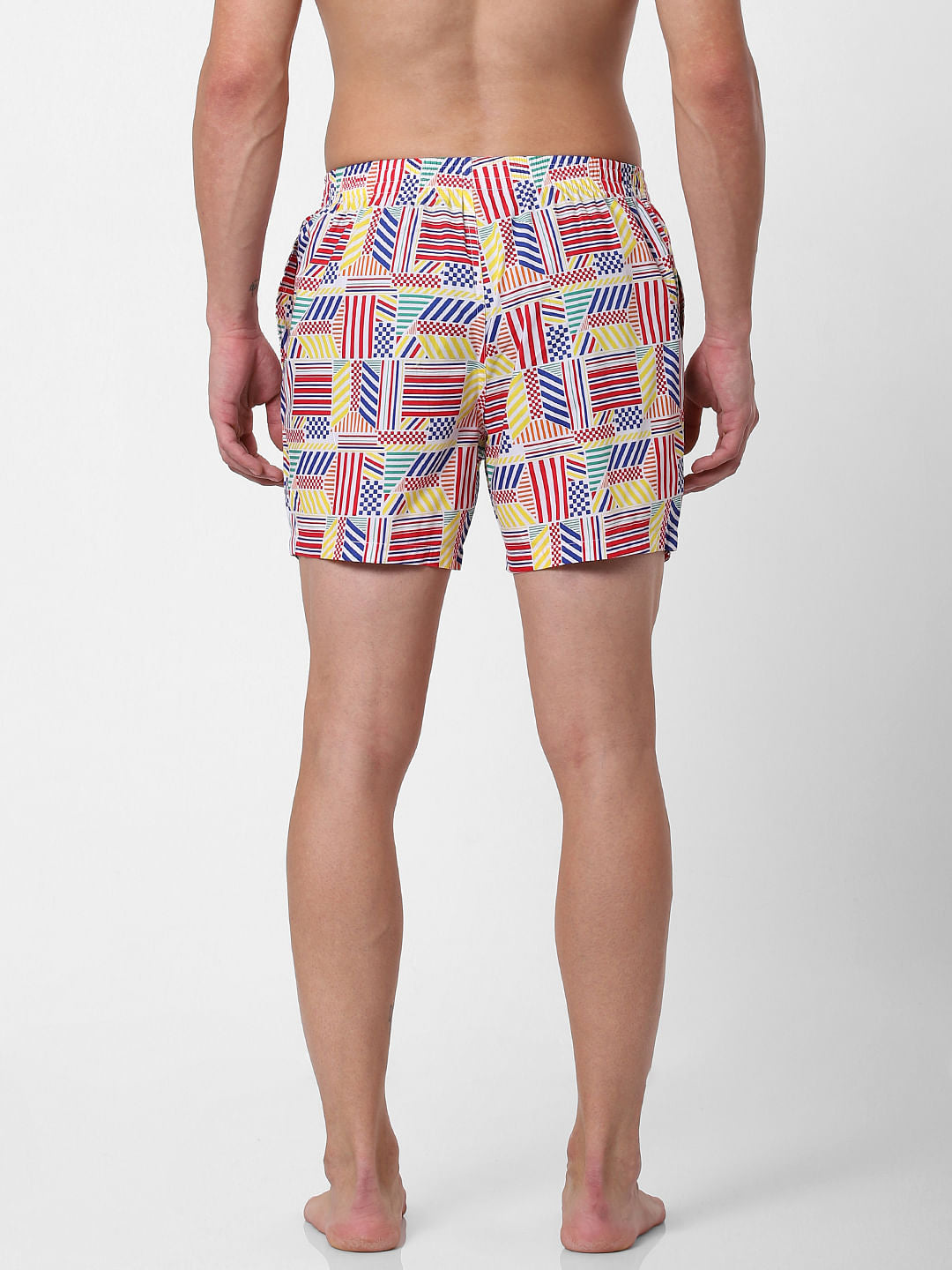 Blue Flag Print Boxers