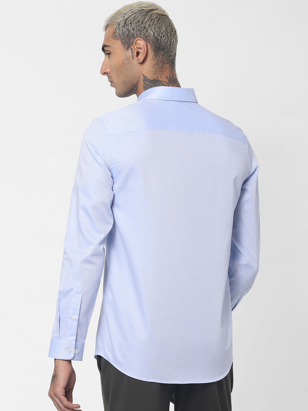Blue Full Sleeves Shirt
