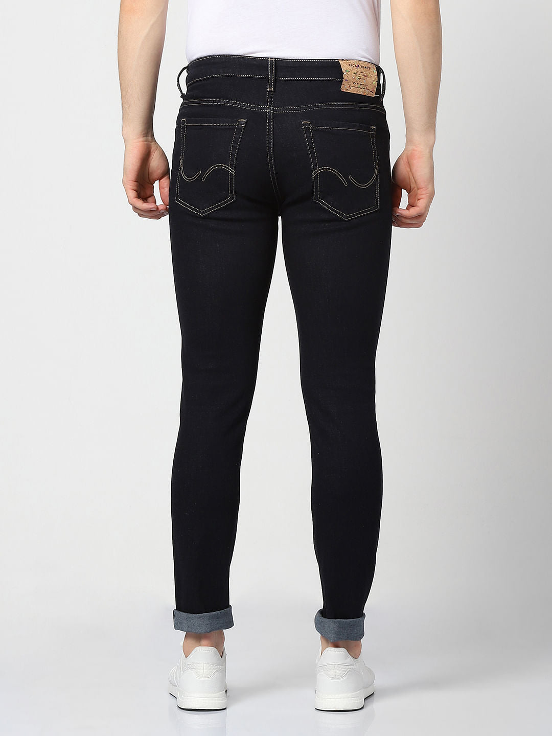 Blue Low Rise Glenn Slim Fit Jeans