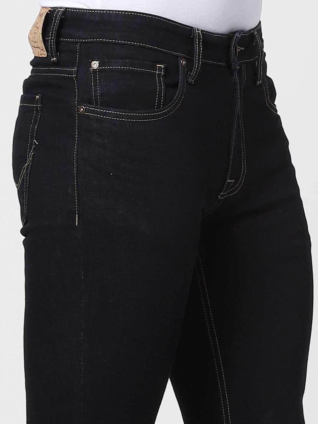 Blue Low Rise Glenn Slim Fit Jeans