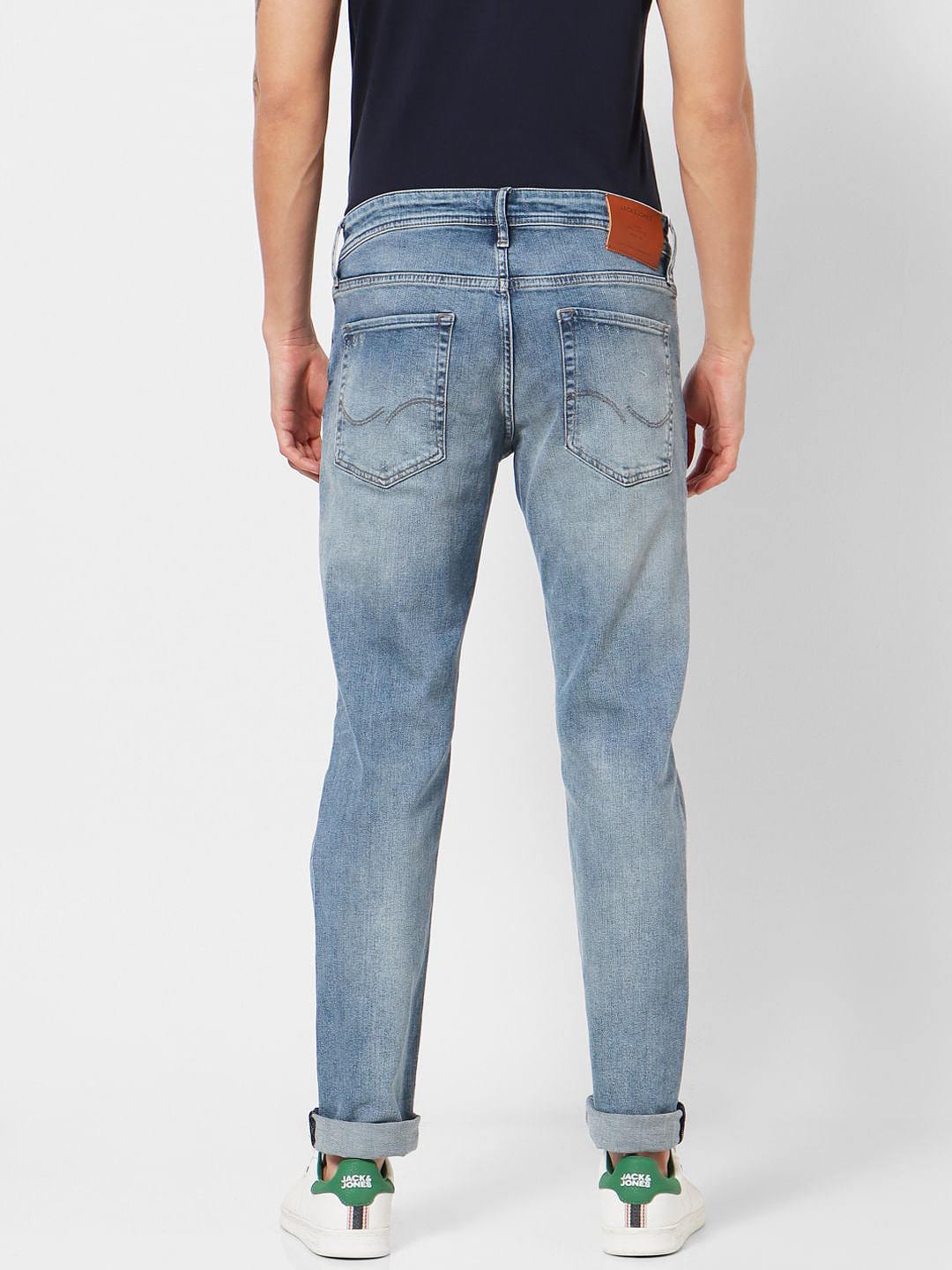 Light Blue Low Rise Glenn Distressed Jeans