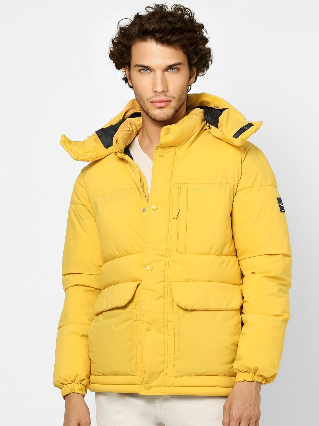 Mustard Puffer Jacket