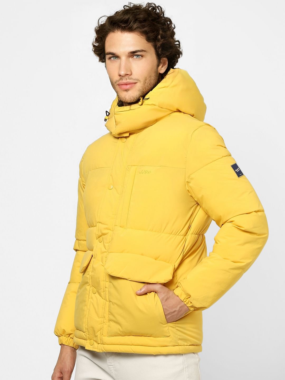Mustard Puffer Jacket