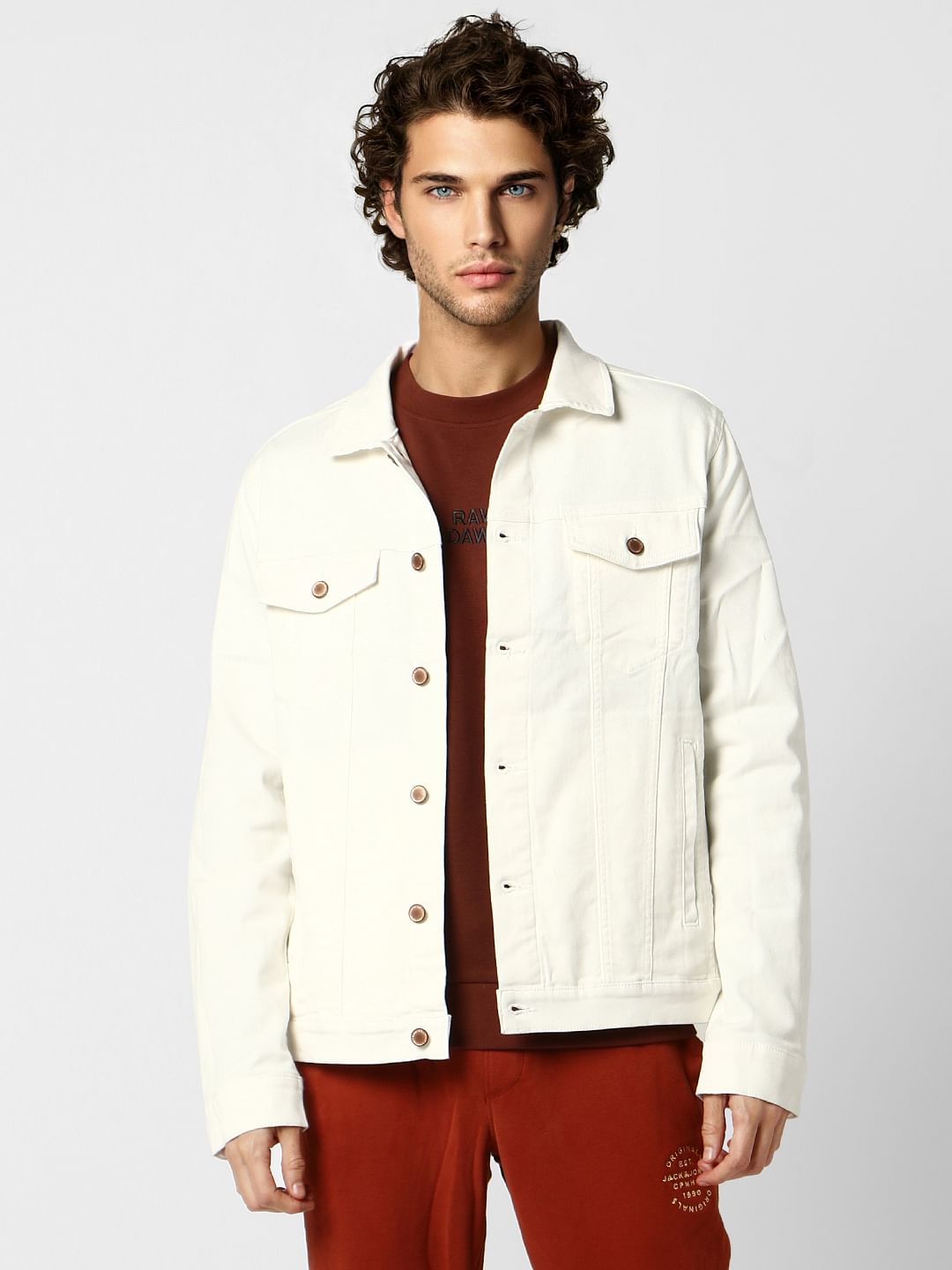 White Denim Jacket