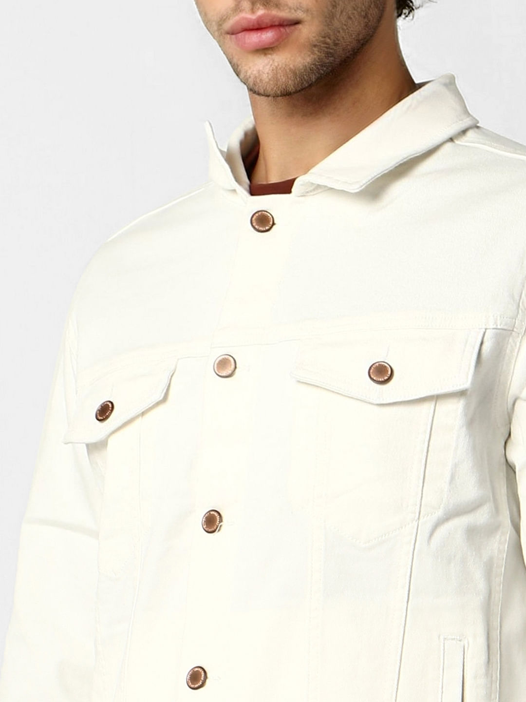 White Denim Jacket