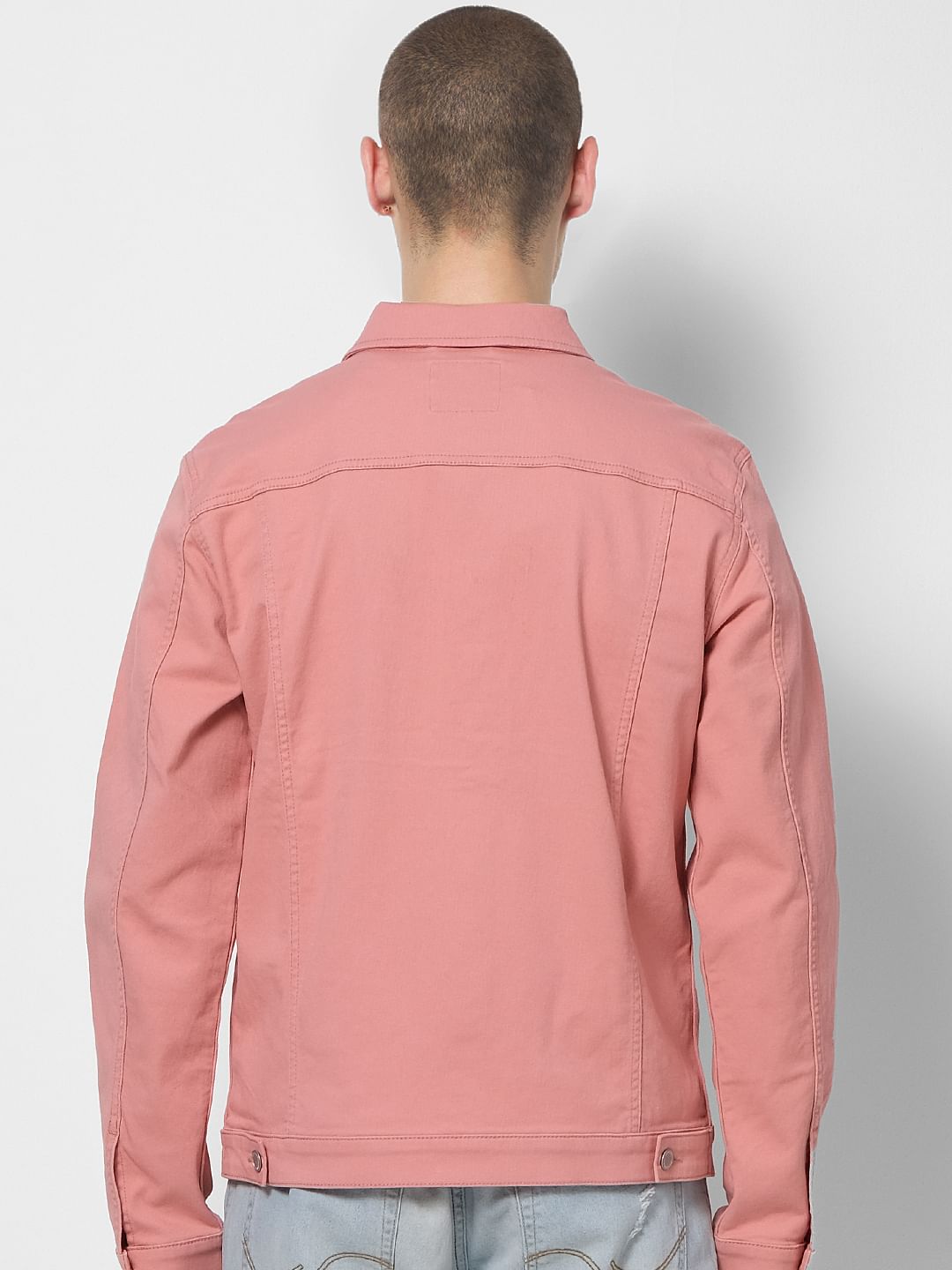 Pink Denim Jacket