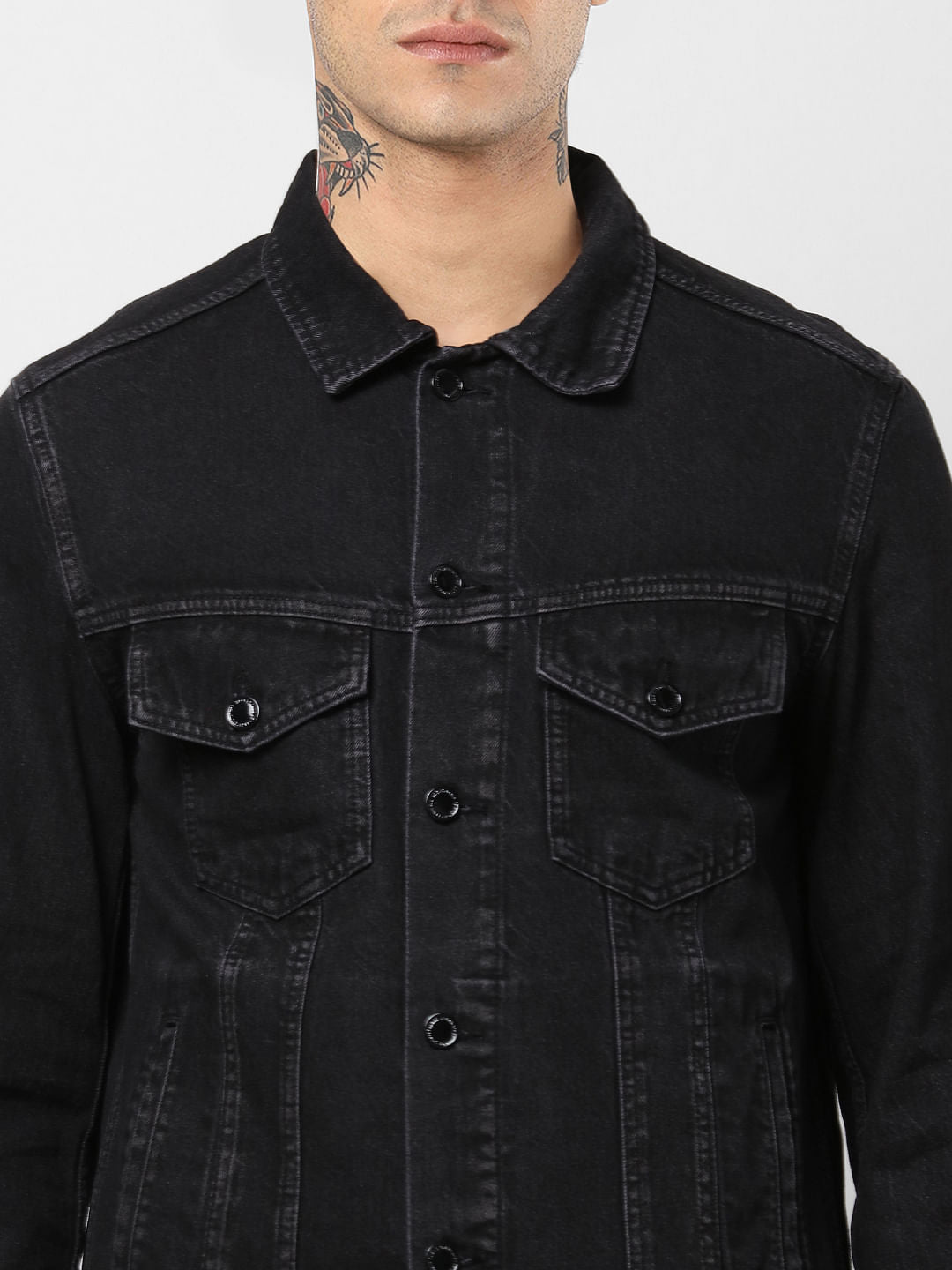 Black Denim Jacket