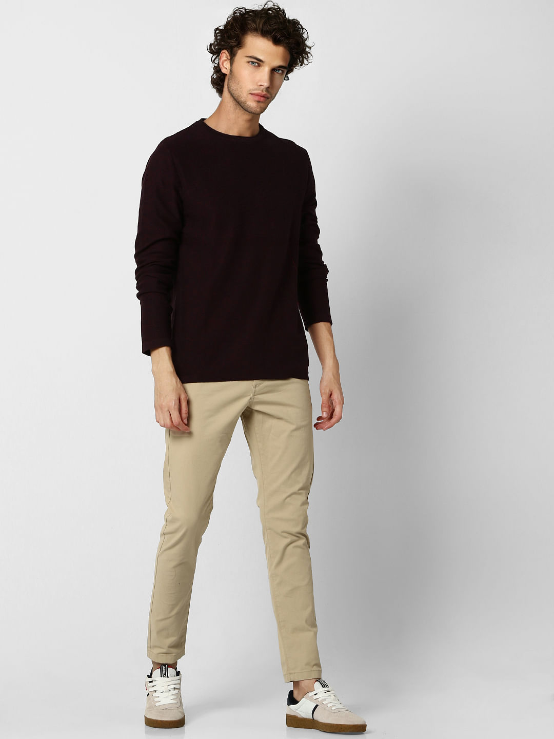 Burgundy Pullover - S