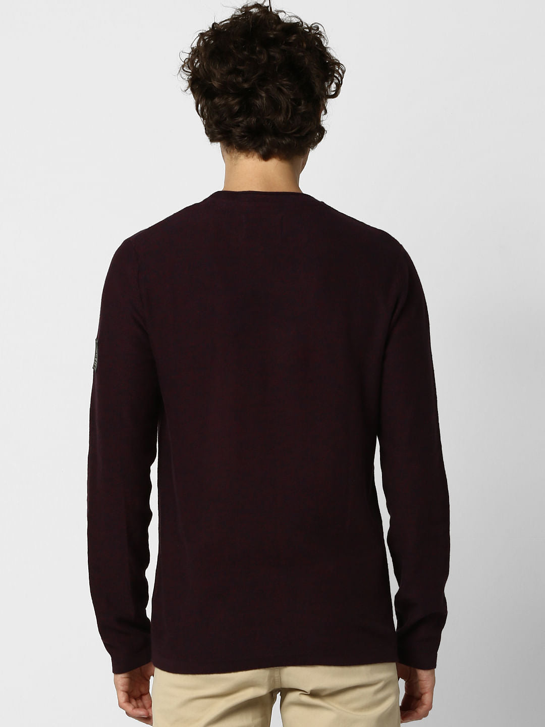 Burgundy Pullover