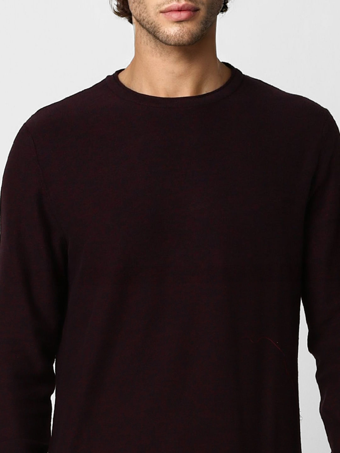 Burgundy Pullover