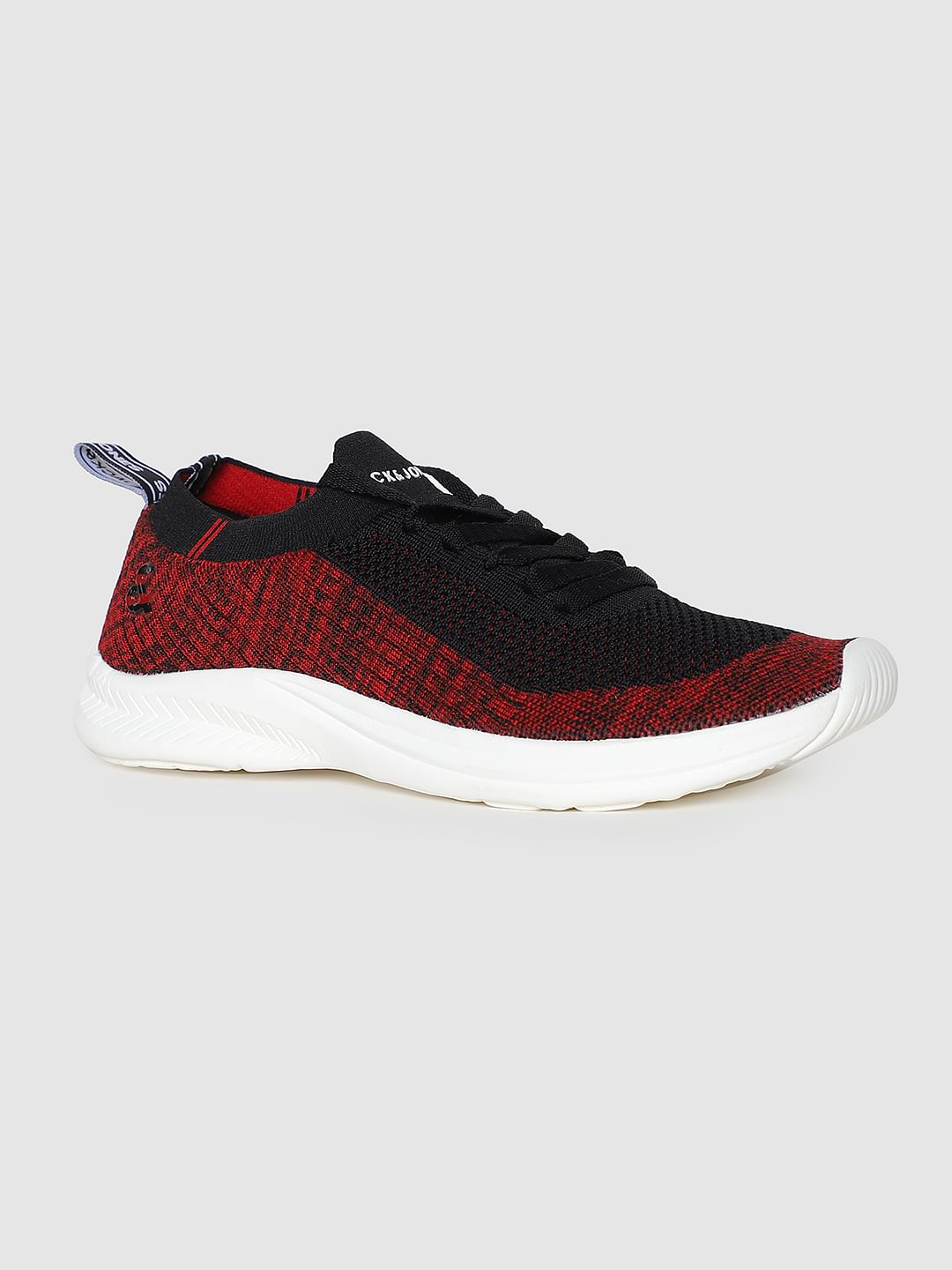 Red Mesh Sneakers