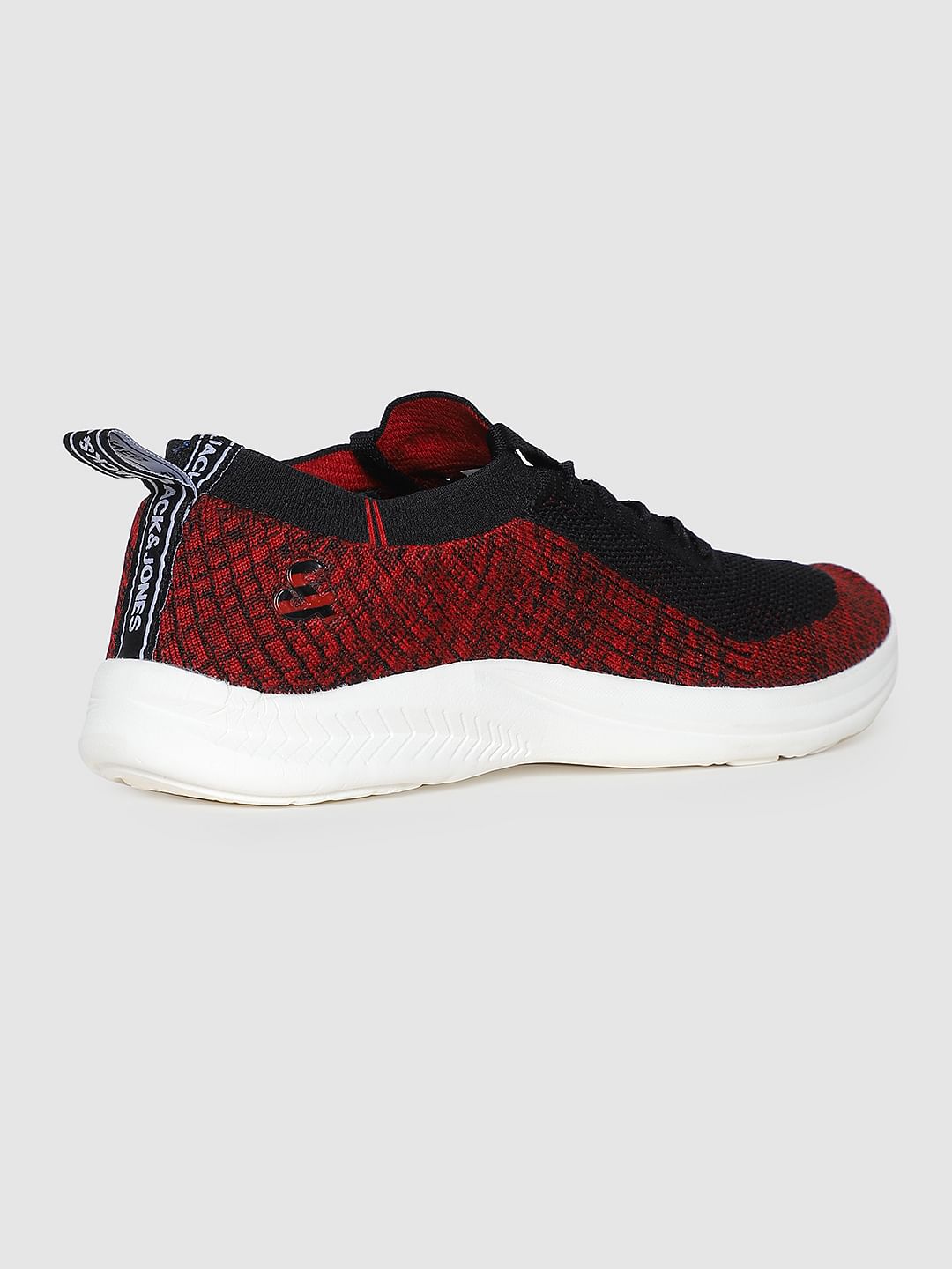 Red Mesh Sneakers