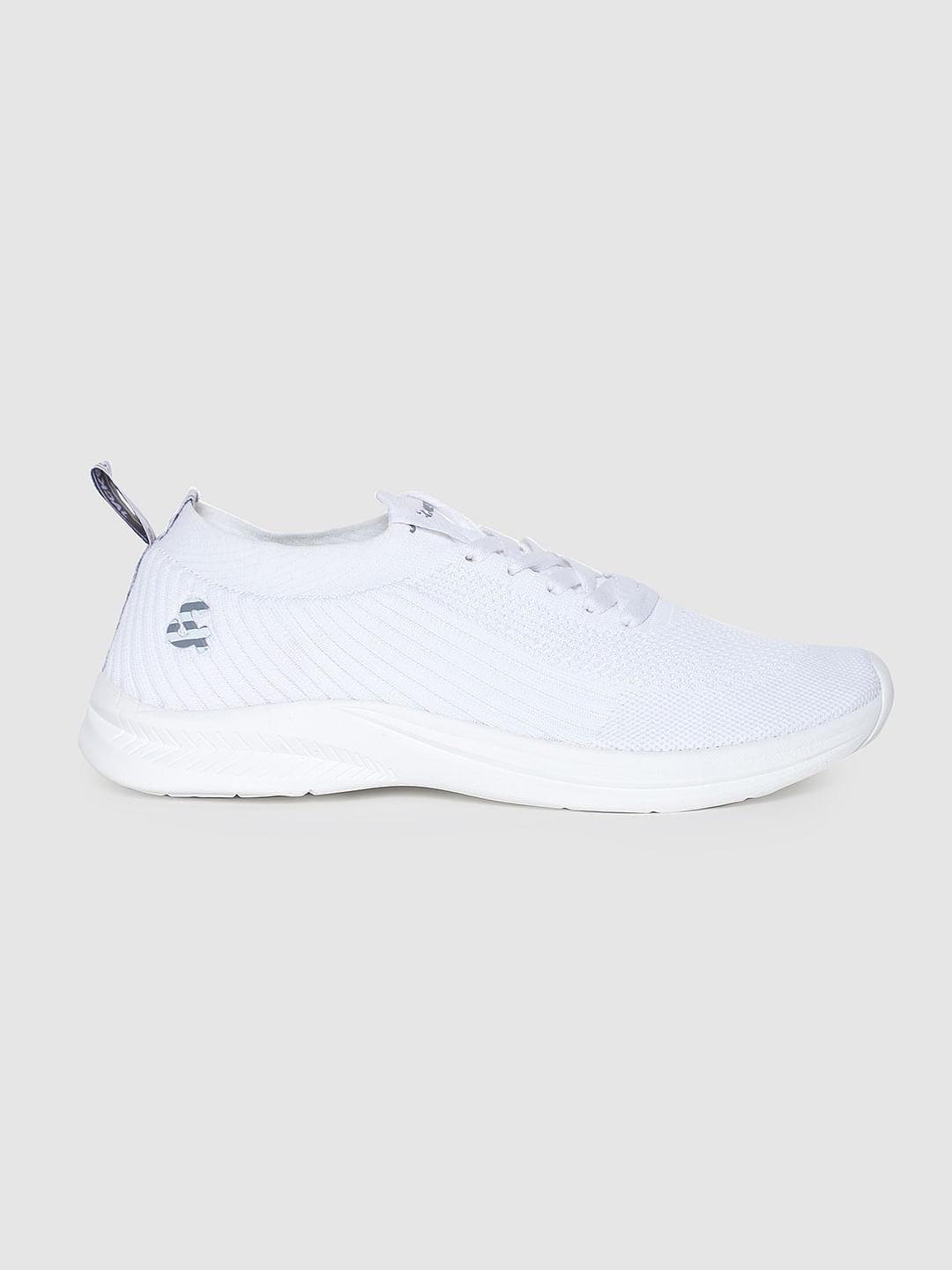 White Mesh Sneakers