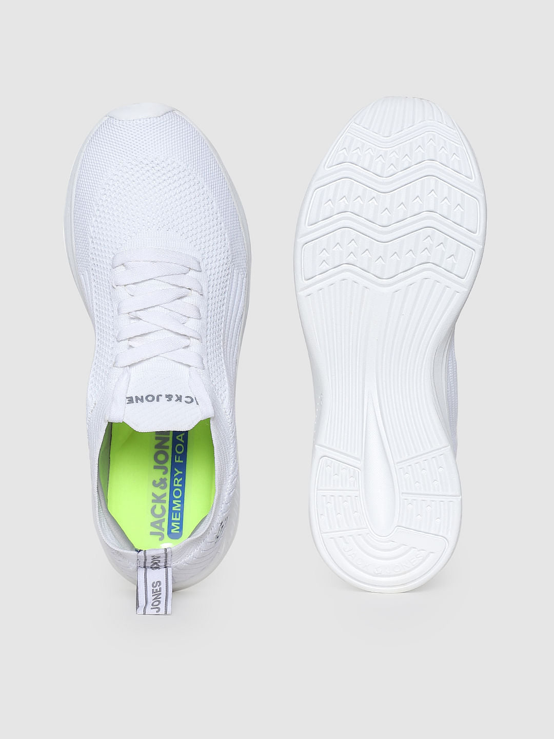 White Mesh Sneakers
