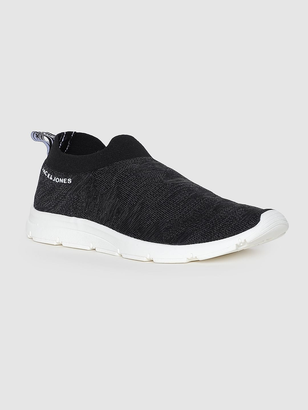 Black Slip On Sneakers