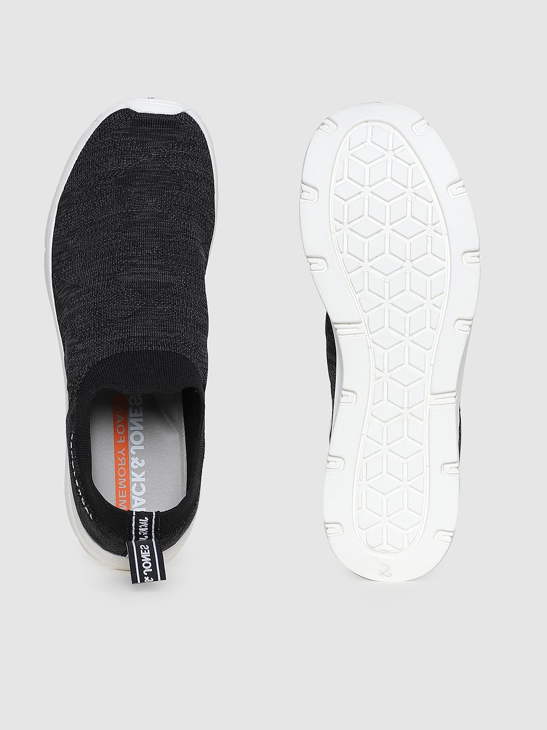 Black Slip On Sneakers