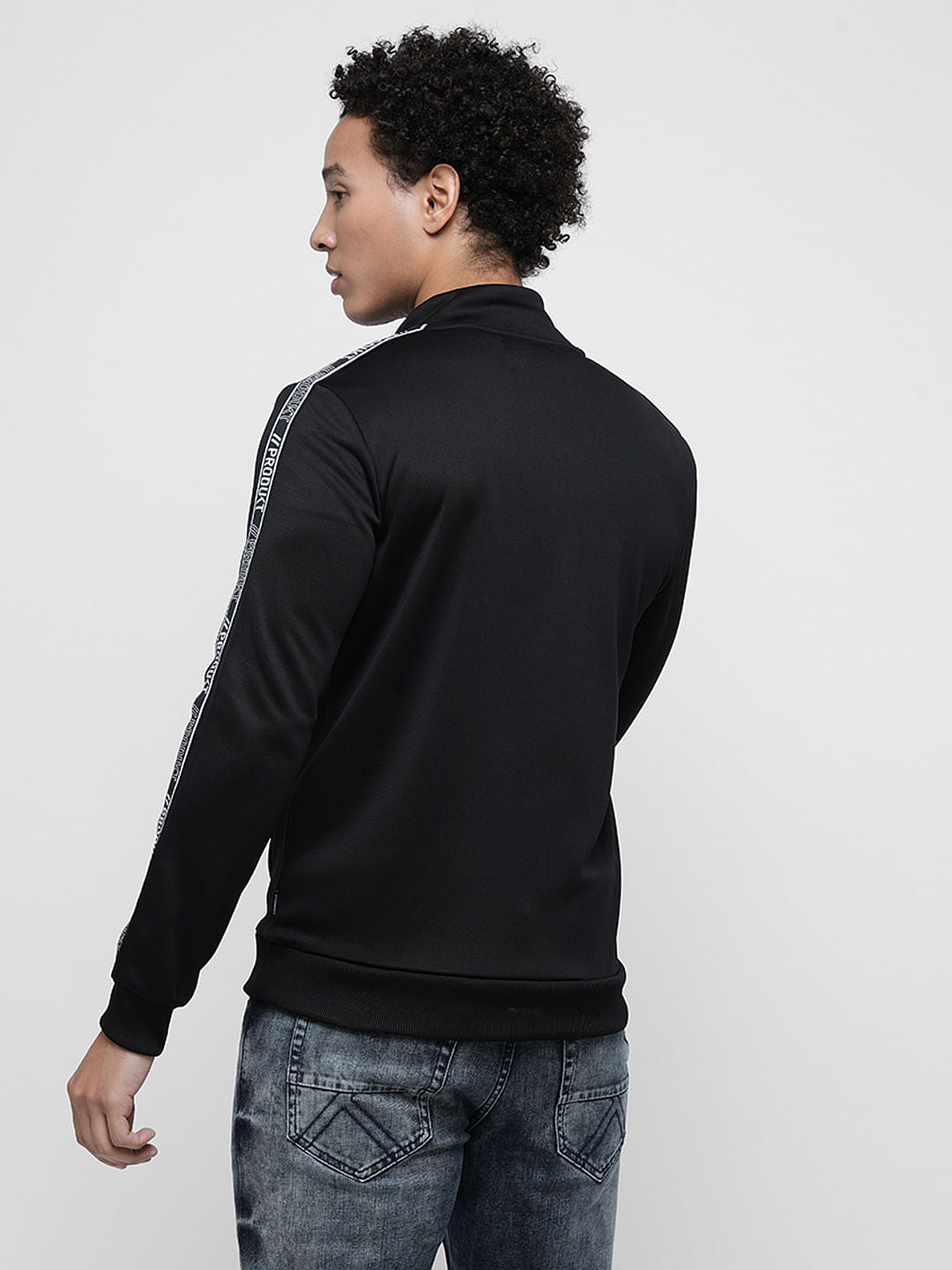 PRODUKT by JACK&JONES Black Zip-Up Sweatshirt