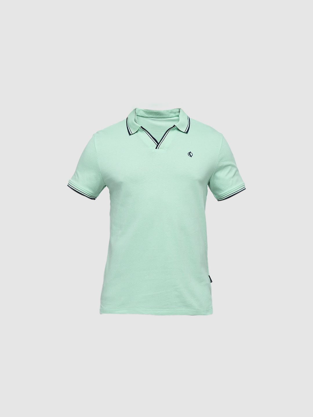 PRODUKT by JACK&JONES Sea Green Contrast Tipping Polo