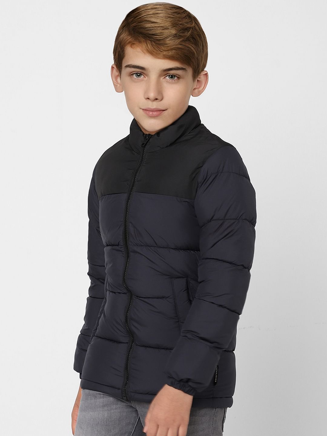 BOYS Blue Puffer Winter Jacket