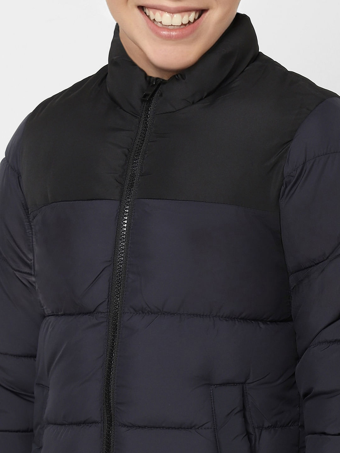 BOYS Blue Puffer Winter Jacket