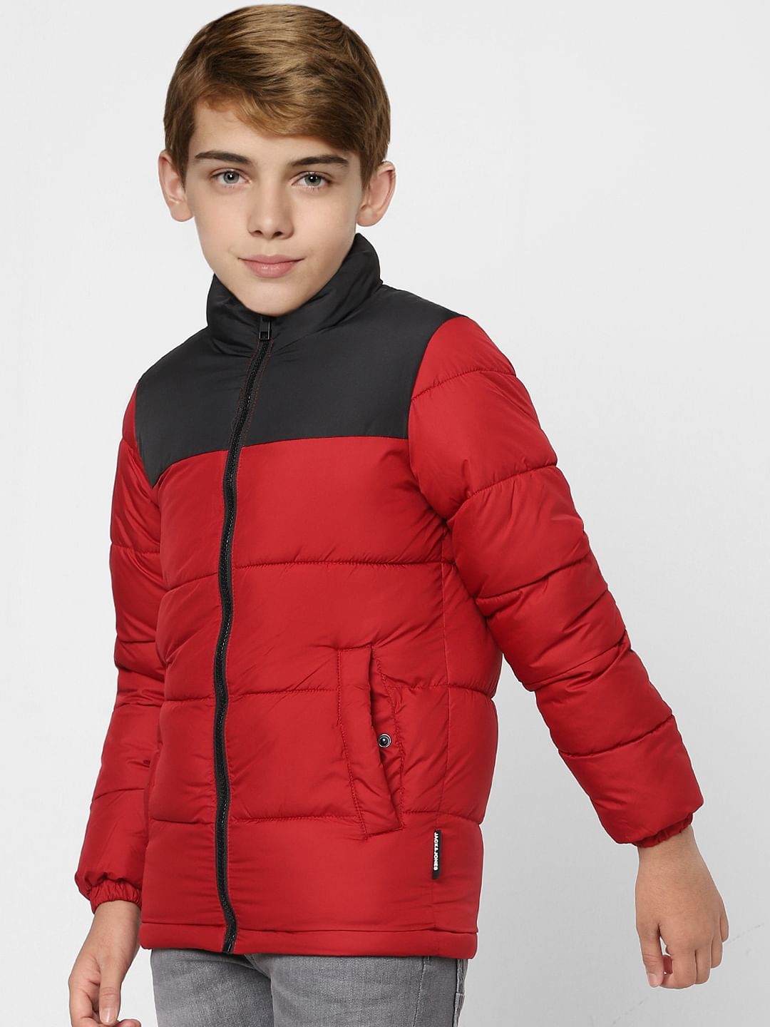 BOYS Yellow Puffer Winter Jacket