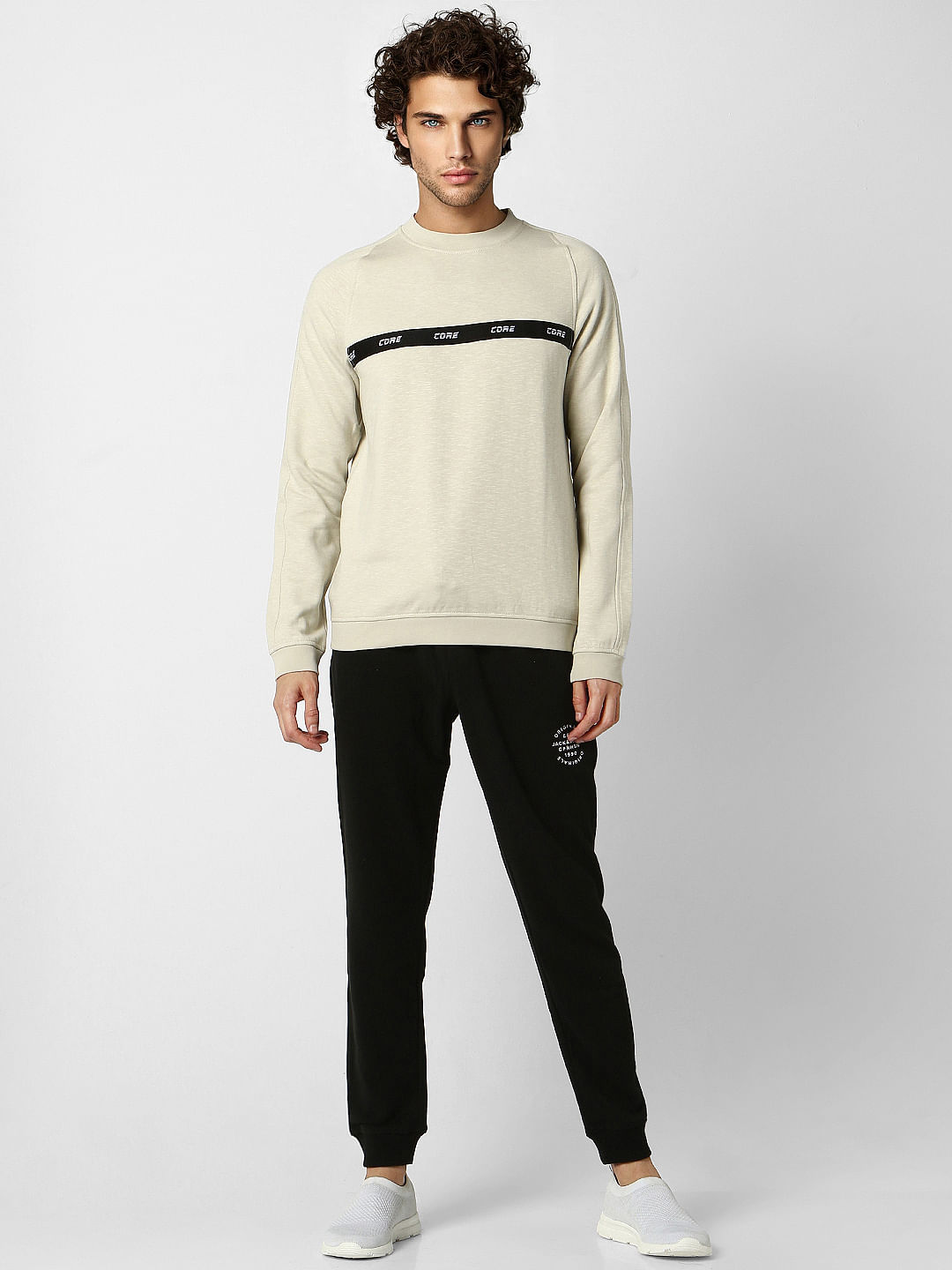 Off-white Text Print Sweatshirt - S