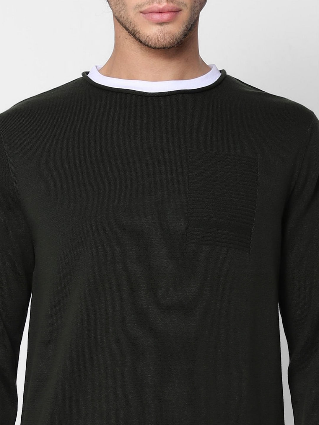 Dark Green Pullover