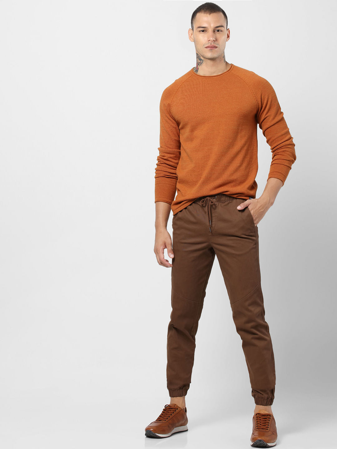 Brown Pullover - S