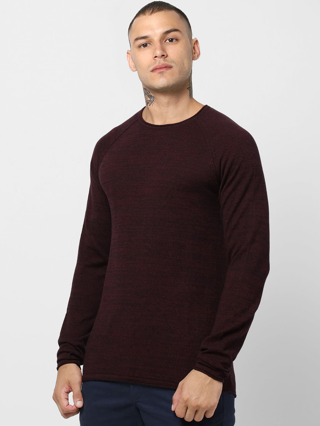 Burgundy Pullover