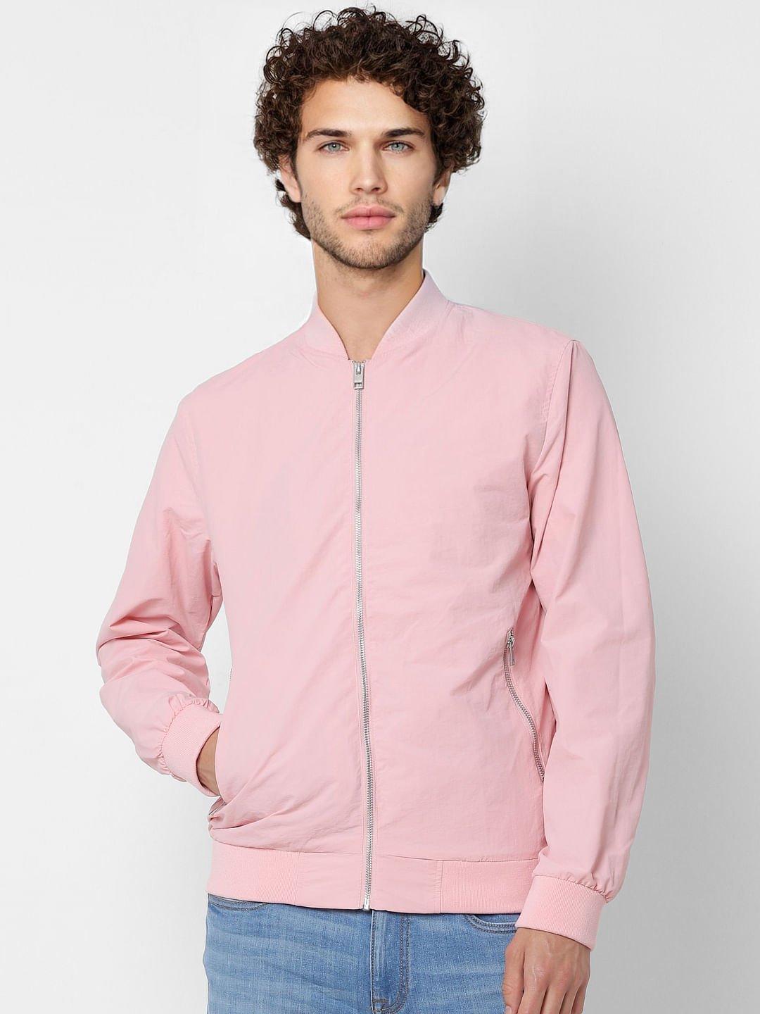 Pink Bomber Jacket