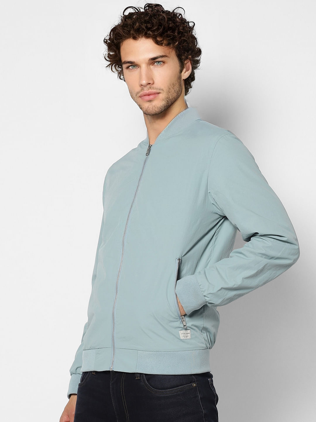 Blue Bomber Jacket