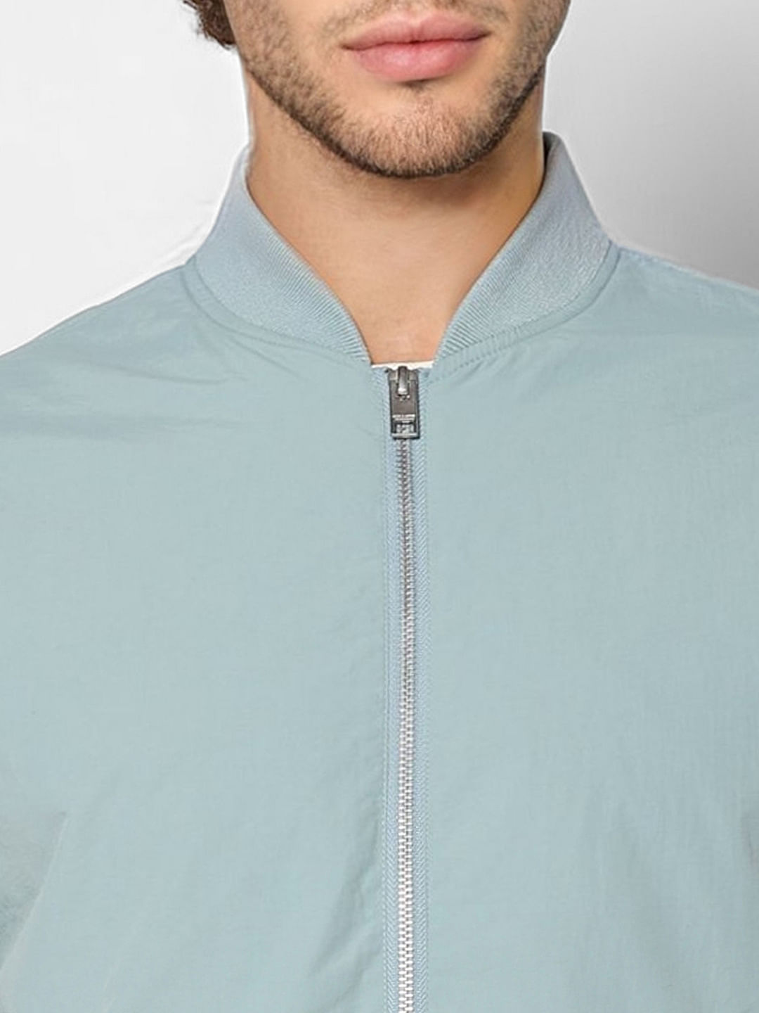 Blue Bomber Jacket