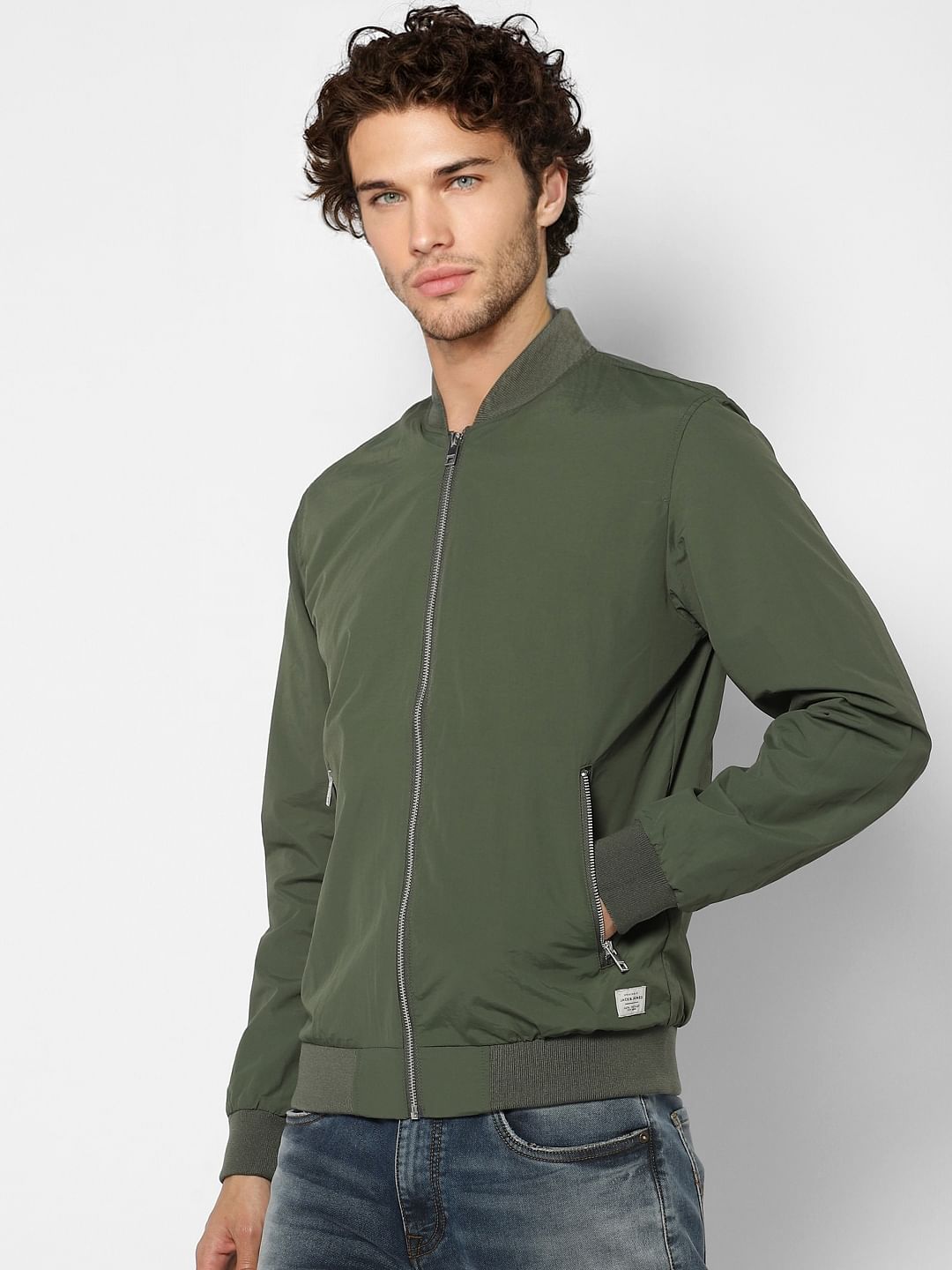 Green Bomber Jacket