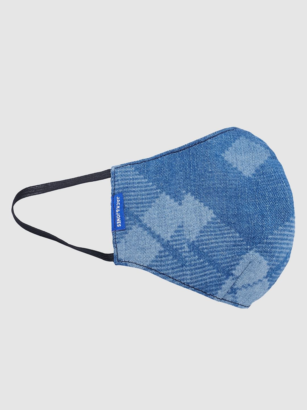 Light Blue Lightweight Denim 3PLY Mask