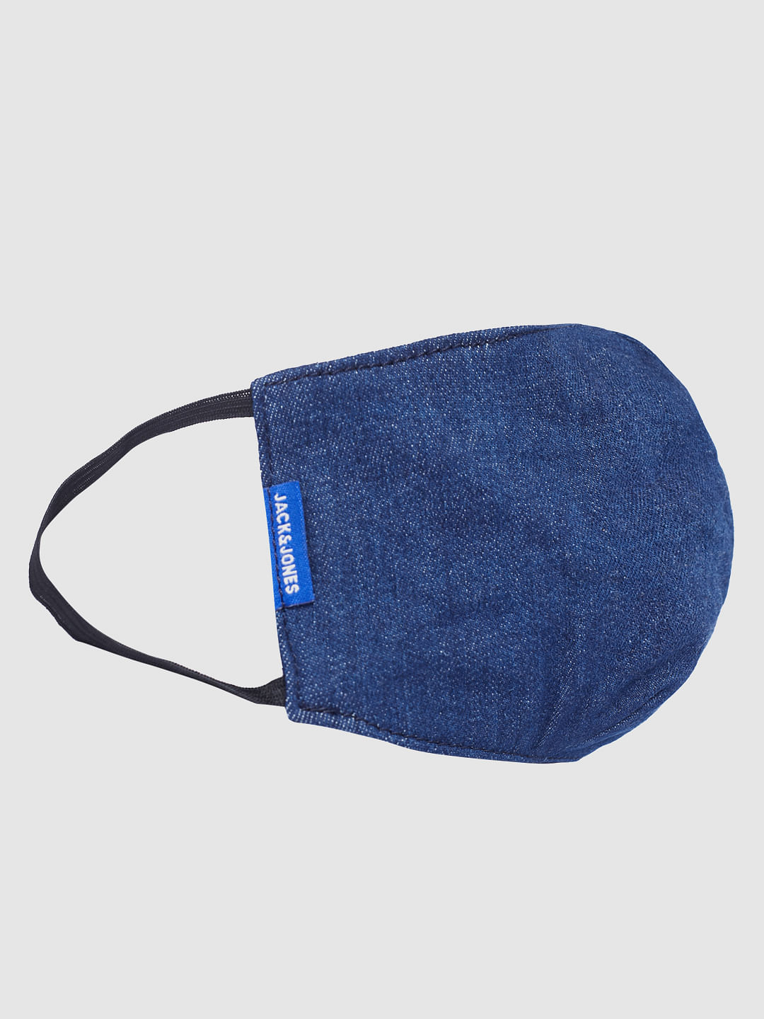 Blue Lightweight Denim 3PLY Mask