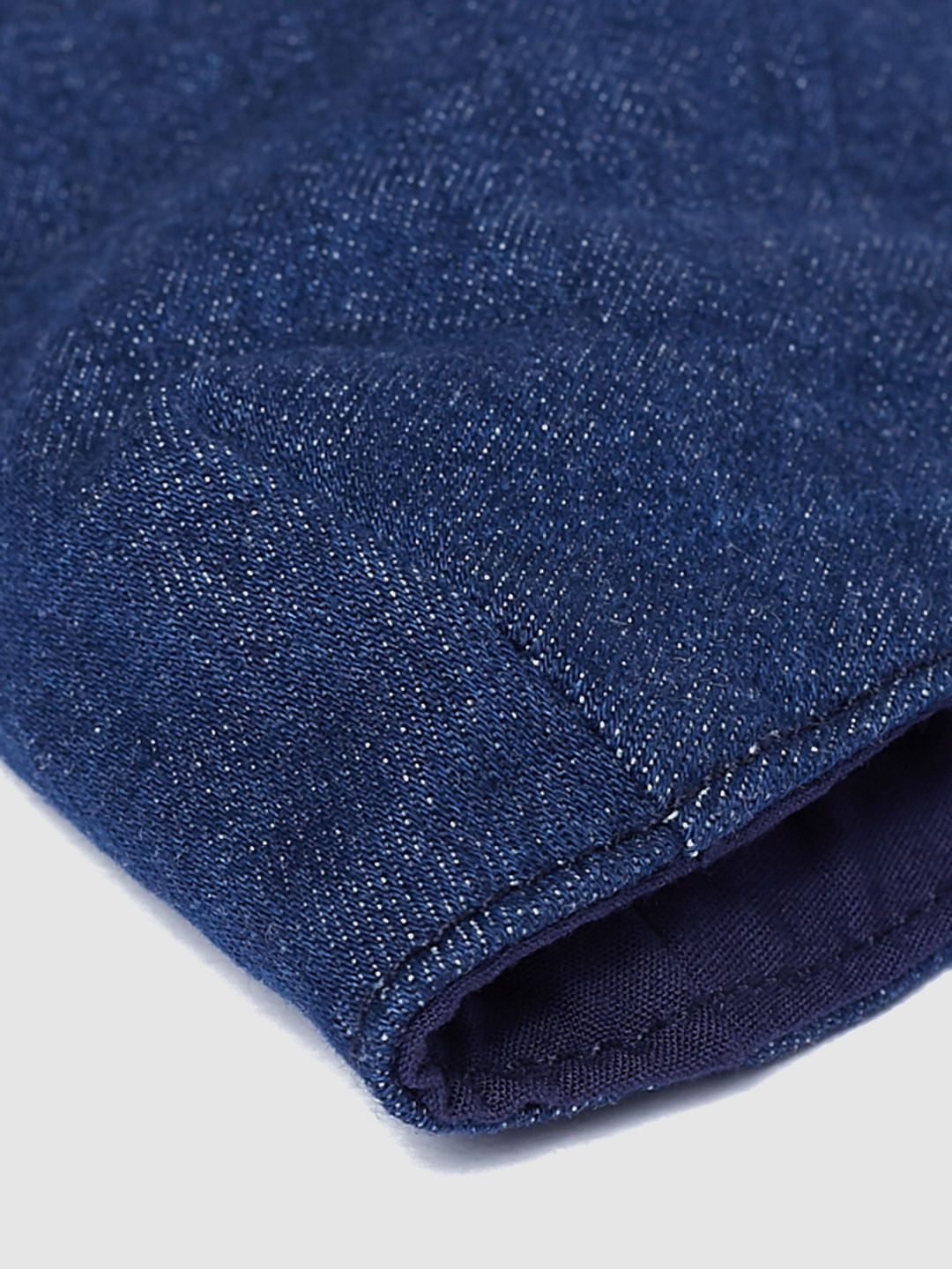 Blue Lightweight Denim 3PLY Mask