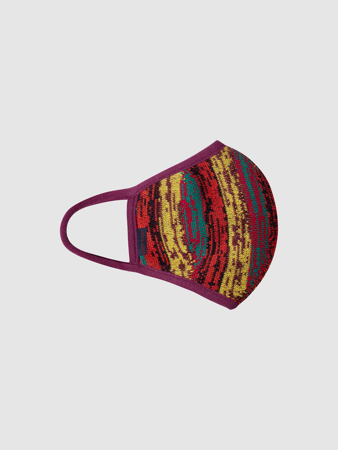 Pack of 3 Abstract Print Knit 3PLY Mask